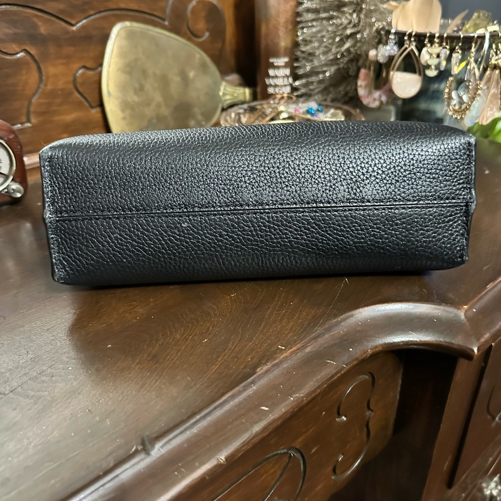 Kate Spade Black Floral Cosmetic Bag - Picture 6 of 9